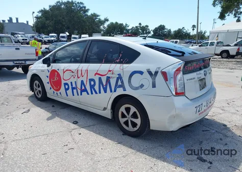 2013 Toyota Prius Two из США, поврежденный, VIN JTDKN3DU0D5695159